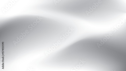 Abstract white and gray gradient background. Vector illustration.
