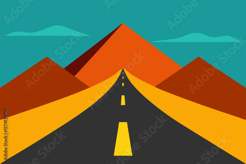 road to the mountains