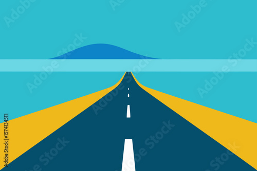 the road to the sea