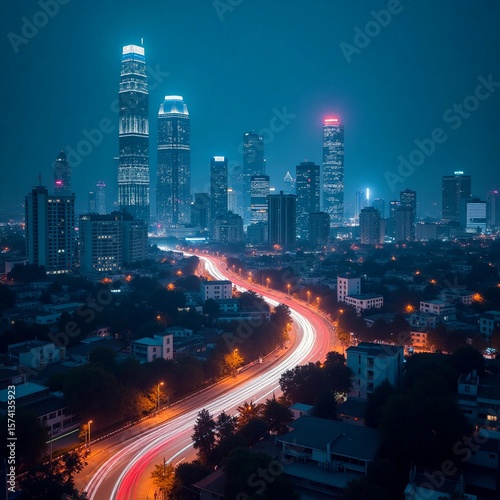 city at night