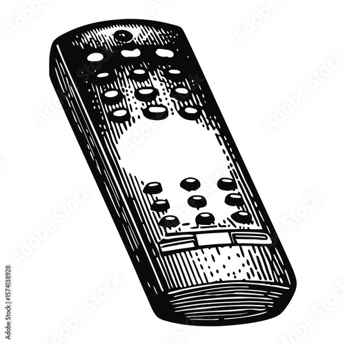 Vintage TV Remote Control for Emmy Awards Viewing Parties, Entertainment Blogs, Movie Night Ideas, and Television Industry Content  