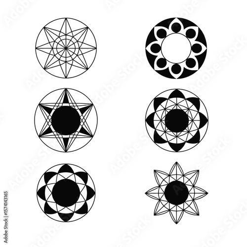 black and white soccer balls