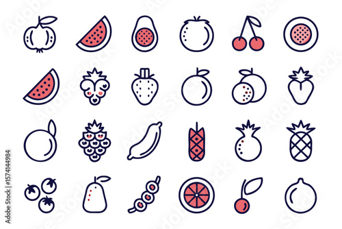 A vibrant and diverse assortment of fresh fruits and colorful vegetables presented in a visually appealing collection showcasing natural goodness and healthy eating options