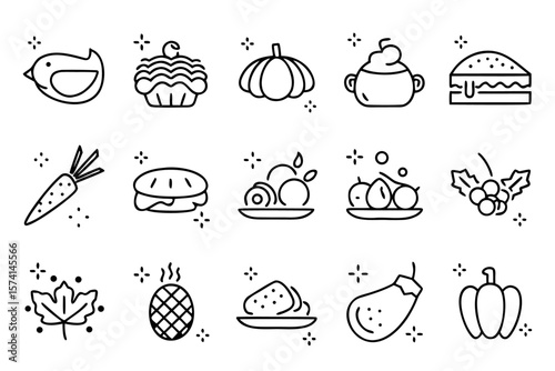 A vibrant and detailed depiction of a bountiful thanksgiving feast spread across a table showcasing a variety of delicious seasonal foods and culinary delights