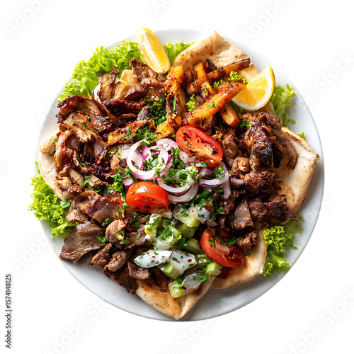 shawarma plate