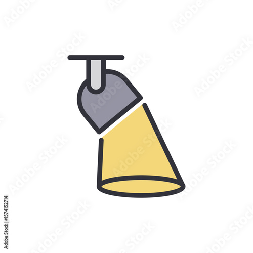 Aesthetic Spotlight Illustration Illuminating Object Focus And Artistic Presentation
