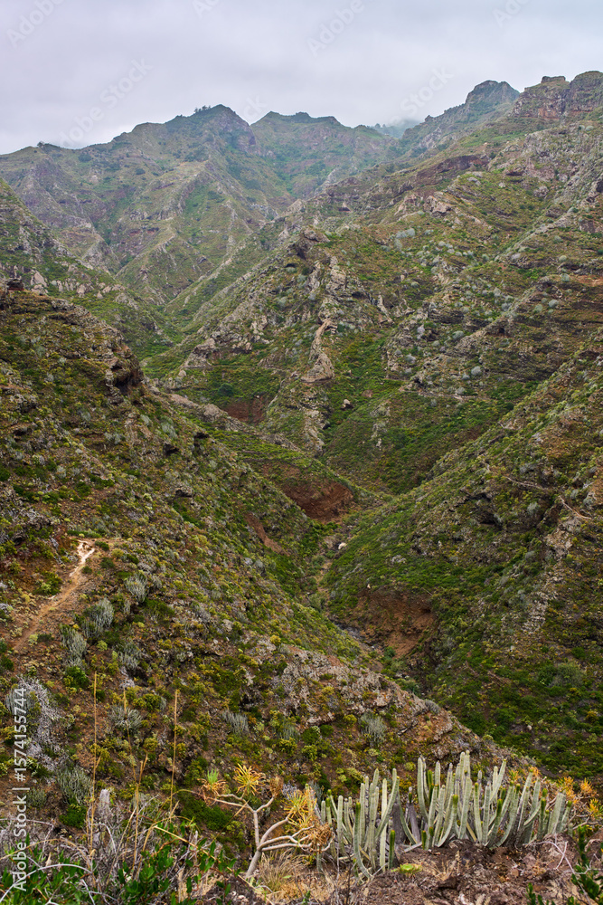 Fototapeta premium Barranco del Rio landscape view