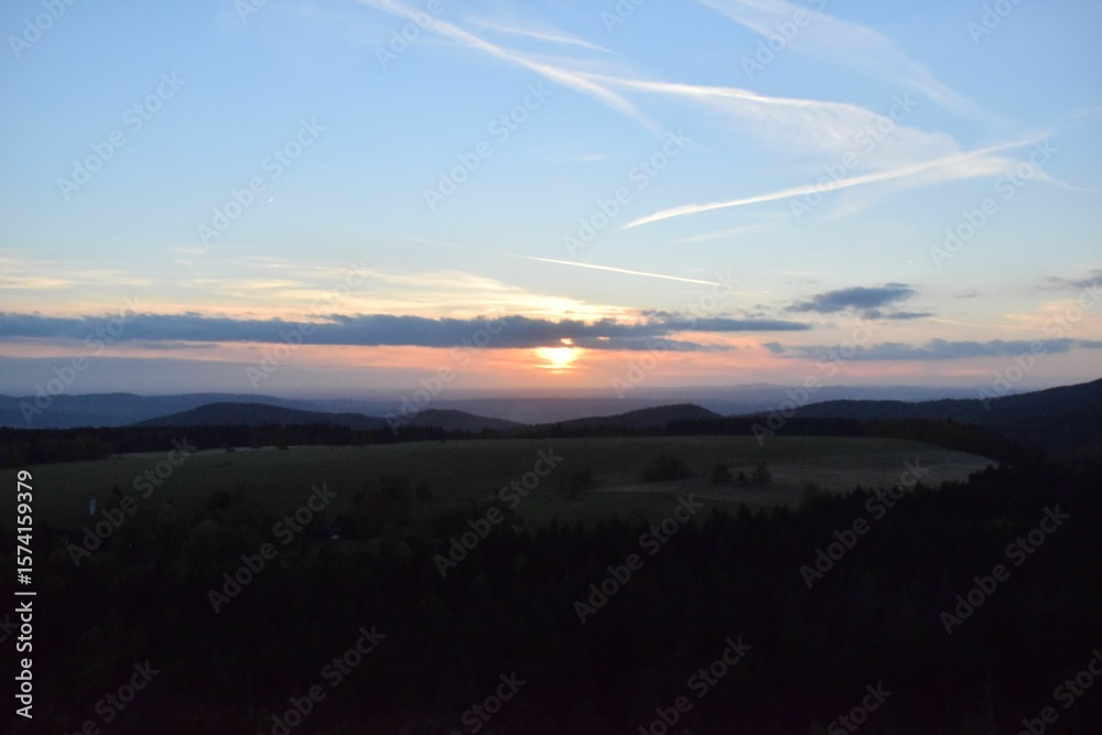 Fototapeta premium Sunset