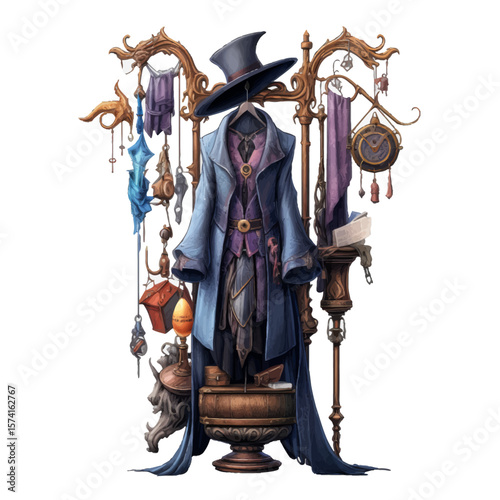 pirate wizard wardrobe