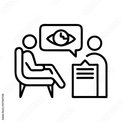 Person sitting in therapy session discussing mental health with counselor  