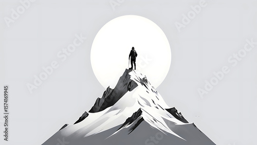山のイラスト