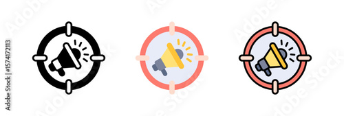 Target Marketing Icon