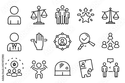 social policy editable stroke outline icons  12 ic.svg