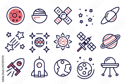 Enchanting cosmic exploration featuring a solitary astronaut venturing through a celestial expanse filled with vibrant planets and nebulae creating a mesmerizing and repeatable background