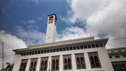 Place Mohammed V Casablanca Morocco in 4K – 10 July 2025

