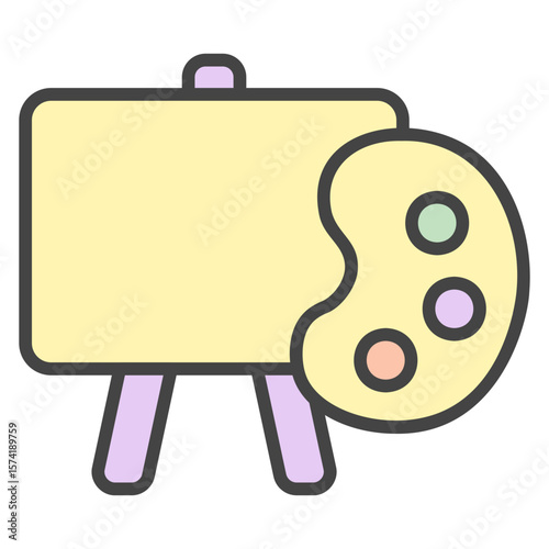 painting color style icon