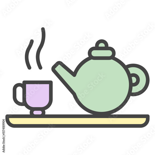 tea color style icon