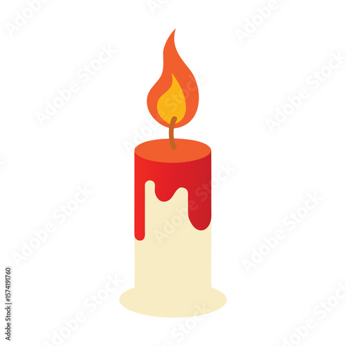 Close up of a birthday candle being blown out with a gentle gust of wind creating a magical celebratory moment