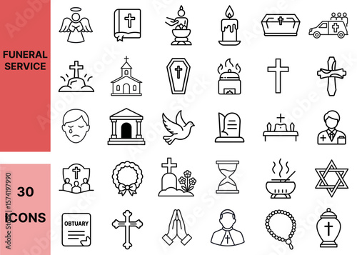 List of funeral service icons 