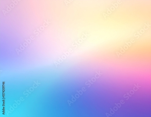 Abstract gradient background with soft pastel colors.