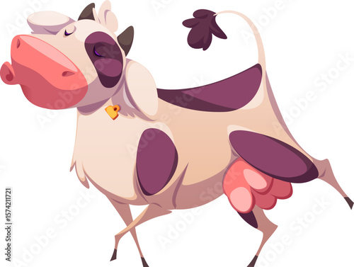 Cute Cow Character