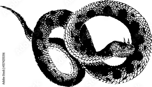 Print effect snake
