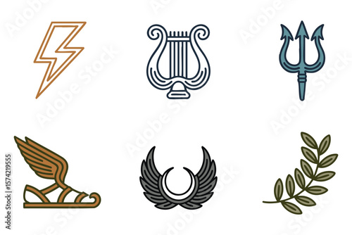 Greek Mythology Symbols: Icons of Gods & Legends