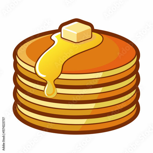 stack of pancakes