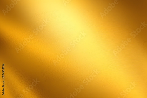 Golden Abstract Background Shiny Metallic Surface Texture Design