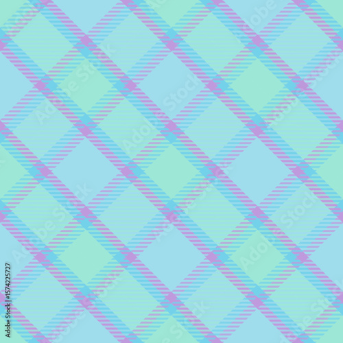 Tartan plaid seamless pattern for making dress, skirt, and other cloth