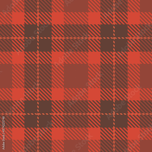 Tartan plaid seamless pattern for making dress, skirt, and other cloth