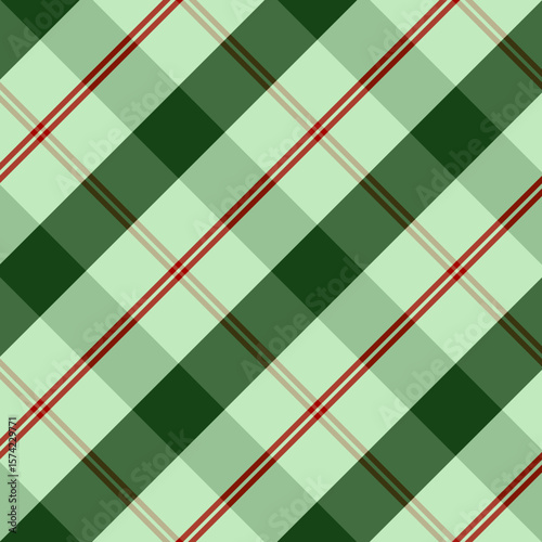 Tartan plaid seamless pattern for making dress, skirt, and other cloth