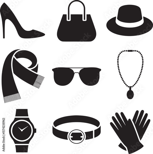 Fashionable accessories for women style clothing