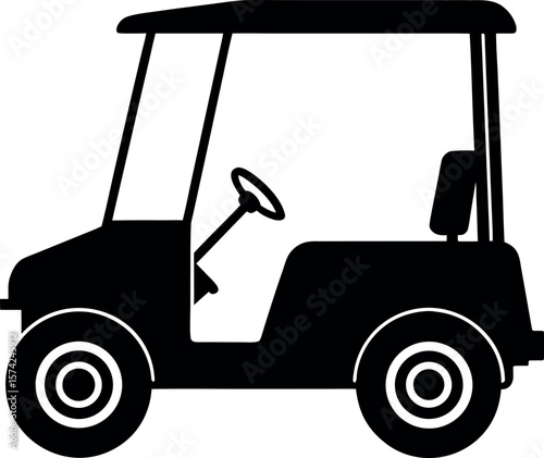 golf cart vector illustration