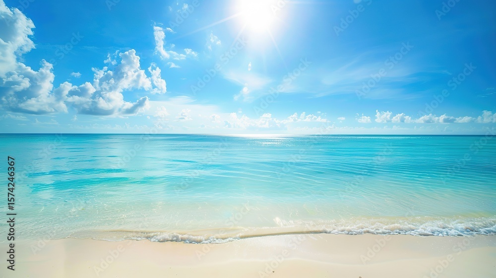 Fototapeta premium Seaside background images are a gateway to coastal tranquility, blending rolling waves, warm sands, and endless skies. They capture sunrise glows, sunset hues, and moonlit shores, merging nature’s ele