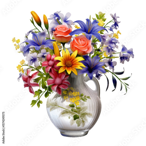flowers in vase