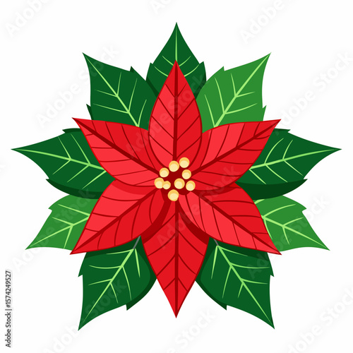 christmas holly leaves