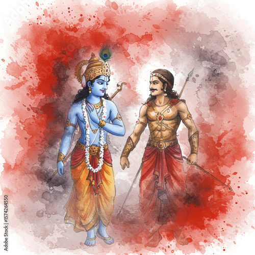 Lord Rama and Lakshmana: Di...