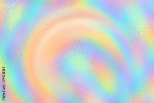 Soft pastel holographic rainbow blur, ideal for serene backgrounds, gentle branding, creative art, and dreamy digital projects.