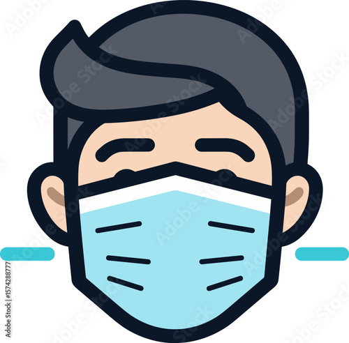 Masked Face: Protection Against Virus and Health Safety