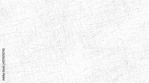 Crosshatch grunge texture with soft faded sketch lines and noise overlay. Abstract distressed background on white surface. Vintage worn artistic pattern design.