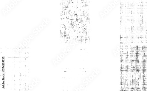 Vintage grunge frames, Rough black and white texture vector. Distressed overlay texture. Grunge background.