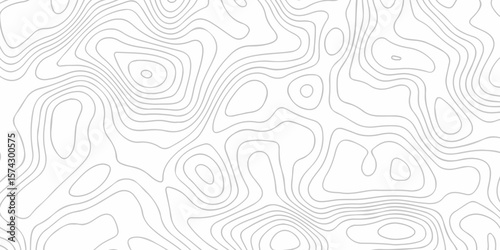 Minimal grid Contour abstract map relief land outline. Topographic map patterns. White wave paper curved reliefs abstract background. Background of the topography map. Abstract pattern with lines.	
