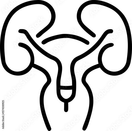 Vector illustration of a snake tattoo design, a symbolic animal art silhouette