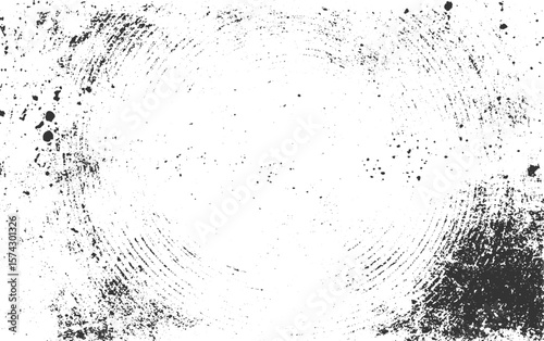 Rubbed aged texture with a halftone raster pattern. vector texture threshold metal with scratches and cracks