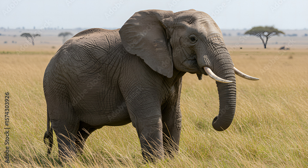 Fototapeta premium Elephant in the park
