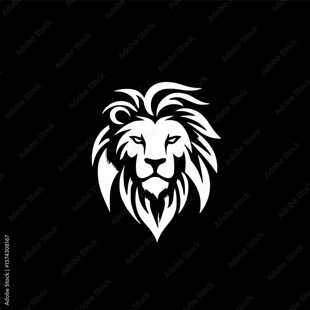 Obraz premium Lion - High Quality Vector Logo - Vector illustration ideal for T-shirt graphic