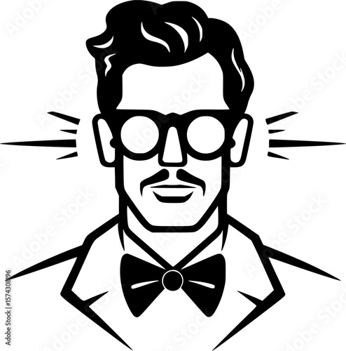 Teacher - High Quality Vector Logo - Vector illustration ideal for T-shirt graphic