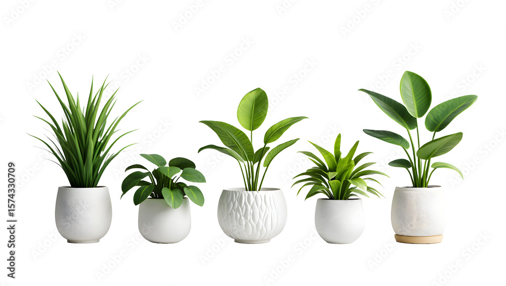 Fototapeta premium green plant in a pot