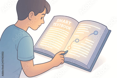 Smart Textbook Interactive Learning Education Technology Future